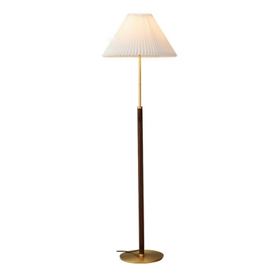 Floor Lamps Contemporary Style Fabric Standard Lamps for Bedroom