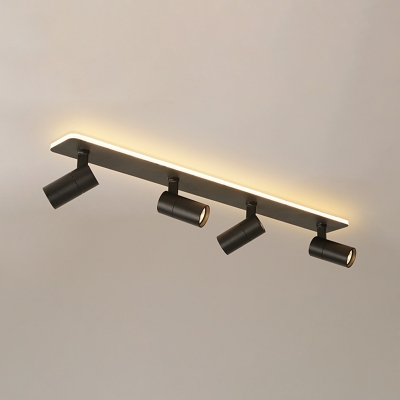 Modern Minimalist LED Ceiling Spotlight Creative Strip Ceiling Lamp