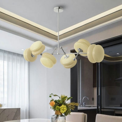Round Island Lights Contemporary Style Island Pendant Lights Glass for Bedroom