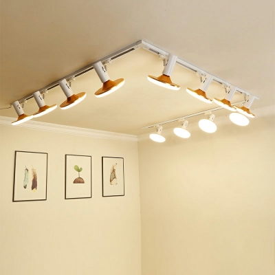 Nordic Creative Surface Mounted Track Light Simple Supplement Light Ceiling Light
