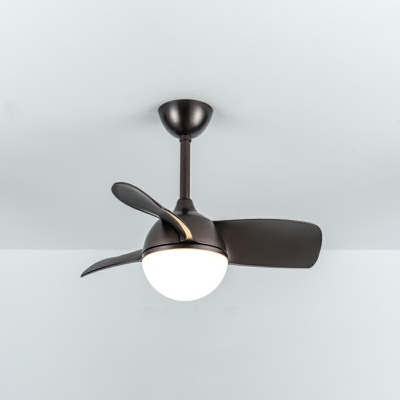 Semi Flush  Kid's Room Style Acrylic Semi Fan Flush Mount Light for Bedroom