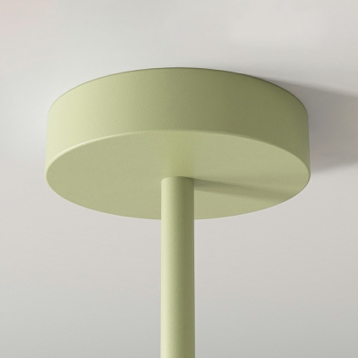 8 Light Minimalist Style Dome Shape Metal Chandelier Lighting Fixtures