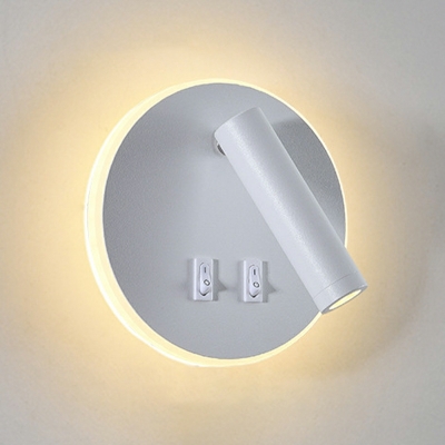Minimalism LED Read Sconce Light Fixtures Acrylic for Bedroom