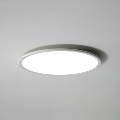 Modern Minimalist Thin Aluminum LED Ceiling Lamp for Bedroom