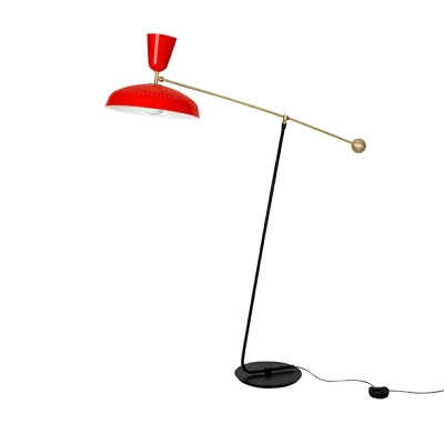 Nordic Simple Long Arm Floor Lamp Retro Creative Metal Floor Lamp