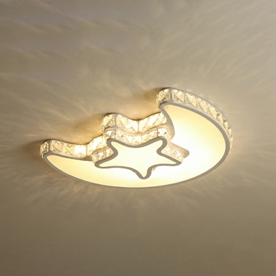 2 Light Ceiling Lamp Minimalistic Style Gometric Shape Metal Flush Mount Chandelier Lighting