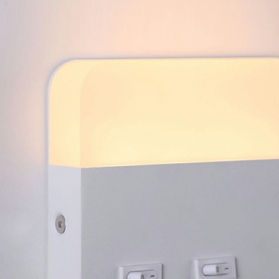 Minimalism LED Read Sconce Light Fixtures Metal for Bedroom