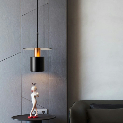 Danish Minimalist Metal Single Pendant Light for Restaurant and Bar