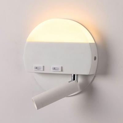 Minimalism LED Read Sconce Light Fixtures Metal for Bedroom