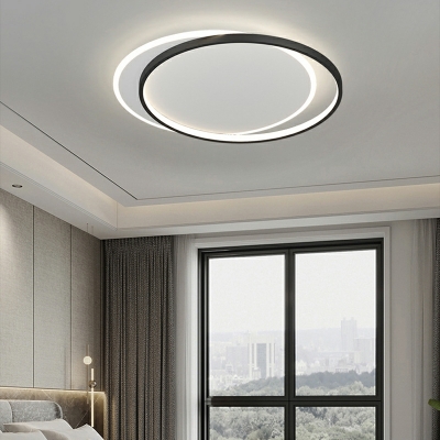 Modern Minimalist Round LED Ceiling Light for Bedroom and Living Room