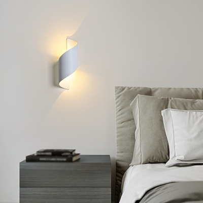 1 Light Simple Style Geometric Shape Metal Wall Mounted Lights