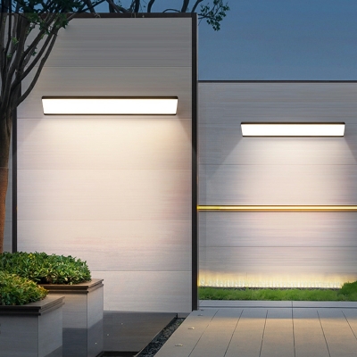 1 Light Wall Lighting Ideas Modern Style Geometric Shape Metal Sconce Lights