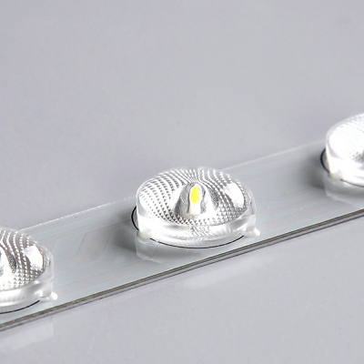 5 Lights Minimalist Style Square Shape Metal Led Flush Mount Ceiling Light Fixtures