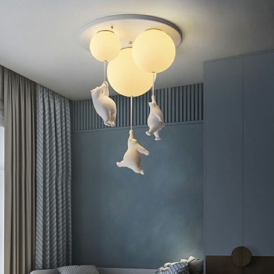 Flush Light Modern Style Acrylic Led Flush Mount for Living Room