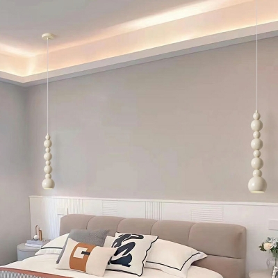 Globe Hanging Lamps Modern Style Glass Ceiling Pendant Light for Bedroom