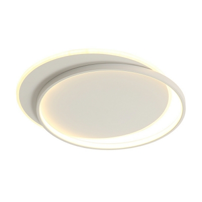 Nordic Simple Creative Round LED Flushmount Ceiling Light for Bedroom