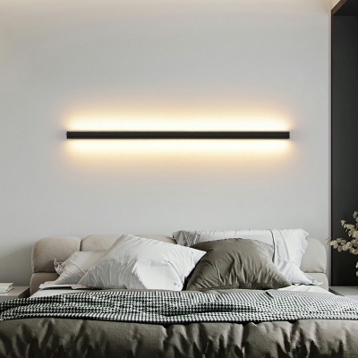 Metal LED Linear Sconce Light Fixtures Modern for Living Room