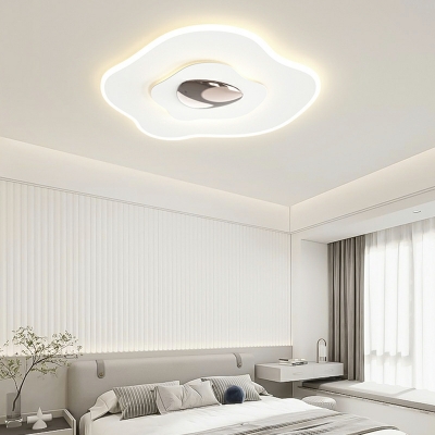 Modern Creative Acrylic LED Ceiling Light Fixture for Bedroom and Hallway
