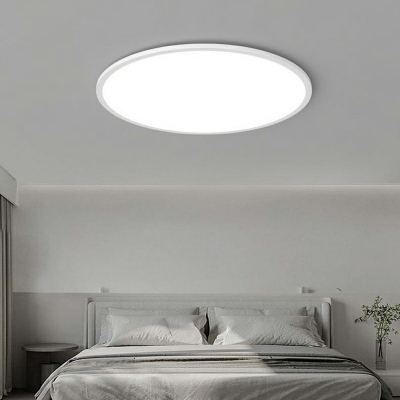 Modern Ultra-thin Aluminum LED Ceiling Light for Study Room and Bedroom
