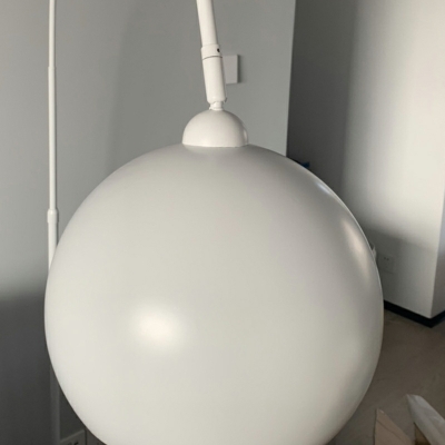 Nordic Minimalist Metal Arc Floor Lamp for Bedroom and Living Room