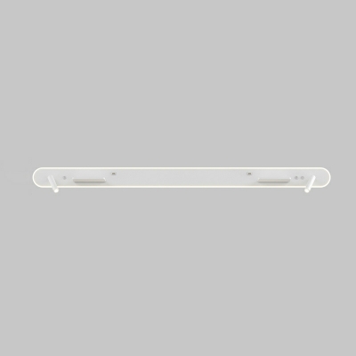 LED Wall Mounted Reading Lights White Minimalism Metal for Bedroom