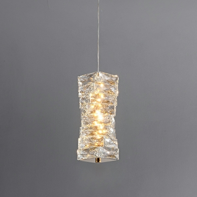 Crystal LED Hanging Pendant Lights Minimalism Elegant for Bedroom