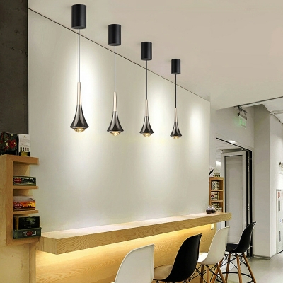 Italian Creative Adjustable LED Hanging Lamp for Bar and Bedroom