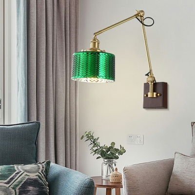 Adjustable Metal Wall Mounted Light Fixture Minimalism for Bedroom