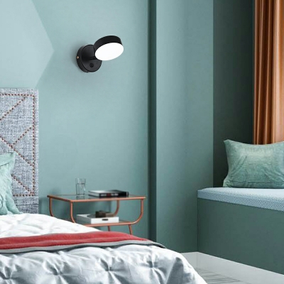 Adjustable Wall Mounted Reading Lights Minimalism Metal for Bedroom