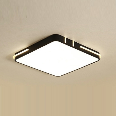 Modern Simple Geometric Acrylic LED Ceiling Light for Bedroom and Living Room