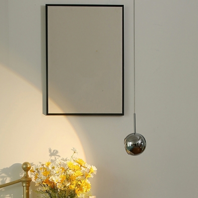 Minimalism Suspended Lighting Fixture Globe Basic for Living Room
