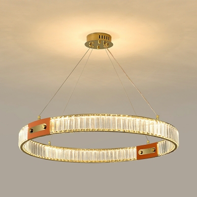 2 Light Minimalist Style Circle Shape Metal Ceiling Pendant Light