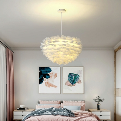 5 Light Minimalist Style Globe Shape Metal Chandelier Lighting Fixtures