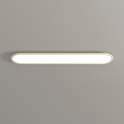 Modern Simple Thin Rectangular LED Flushmount Ceiling Light for Corridor and Entrance