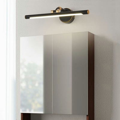 New Chinese Style Metal LED Retractable Vanity Lamp for Bathroom
