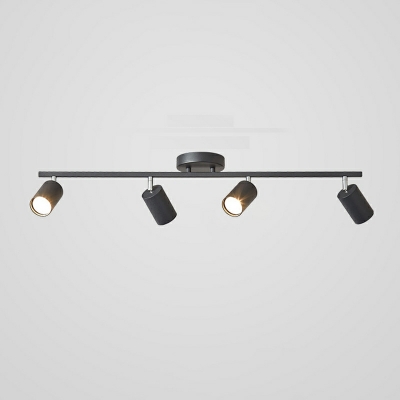 Nordic Creative Rotatable Long Track Ceiling Lamp for Cloakroom and Living Room