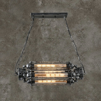 Pendant Light Kit Industrial Style Metal Material Hanging Lamps for Living Room