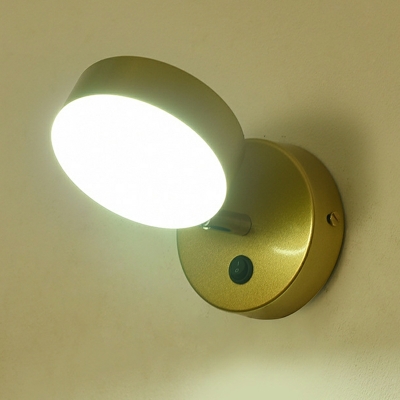Adjustable Wall Mounted Reading Lights Minimalism Metal for Bedroom