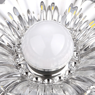 Creative Concealed LED Crystal Flushmount Ceiling Light for Aisle and Entrance