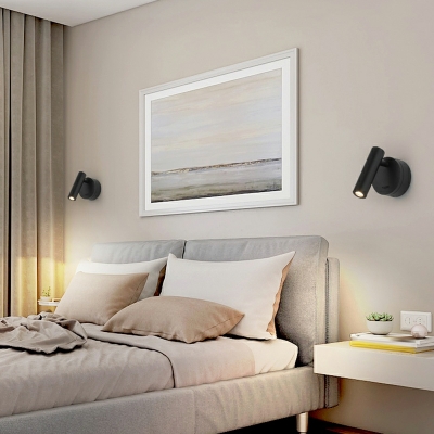 Modern Simple Adjustable Wall Spotlight with Warm Light for Bedroom Bedside