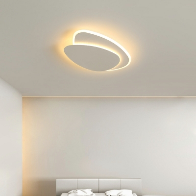 Nordic Minimalist Acrylic Thin LED Ceiling Lamp for Bedroom and Living Room