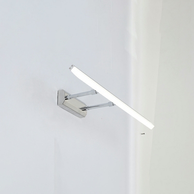 1 Light Contemporary Style Linear Shape Metal Led Bathroom Vanity Lights