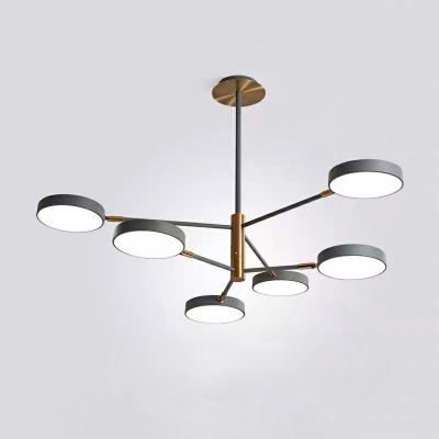 Nordic Creative Macaron Chandelier for Bedroom and Dining Room