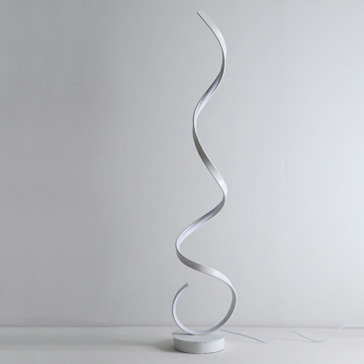 Nordic Minimalist LED Floor Lamp Creative Spiral Line Floor Lamp