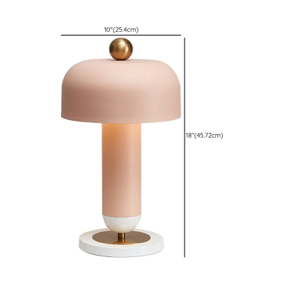 Nordic Style Night Table Lamps Macaron Dome Minimalism for Bedroom