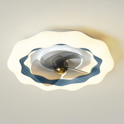 1 Light Kids Style Geometric Shape Metal Flush Mount Ceiling Light Fixture