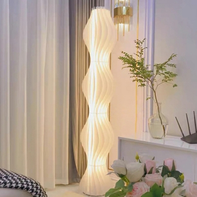 1 Light Modern Style Geometric Shape Metal Floor Standing Lamps