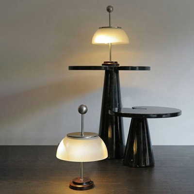 Italian Minimalist and Creative Glass Table Lamps for Bedroom and Homestay
