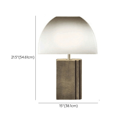 Modern Creative Retro Fabric Table Lamp for Bedroom and Study Room