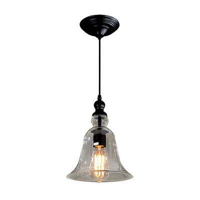 Contemporary Style Ceiling Pendant Light Glass for Living Room